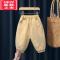 可莉允宝宝夹棉裤子男冬季加棉加厚外穿女婴儿宽松儿童冬季保暖裤