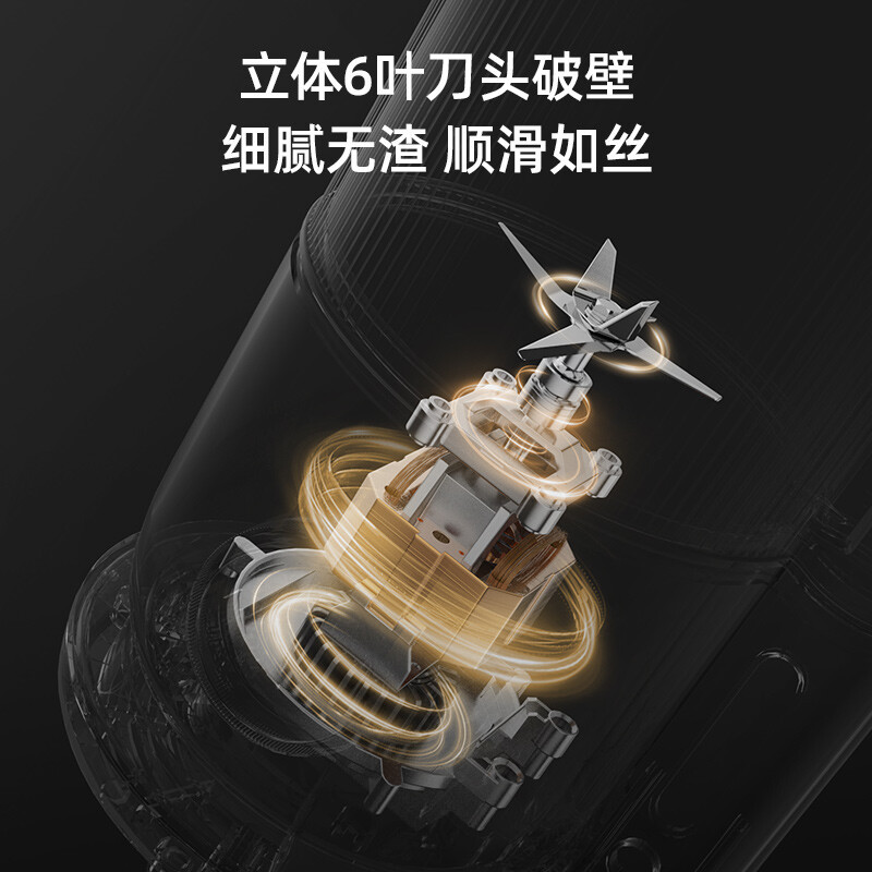 大宇(DAEWOO)破壁机家用柔声静轻音豆浆机预约加热全自动免手洗榨汁机搅拌机低音罩料理机FP01白色