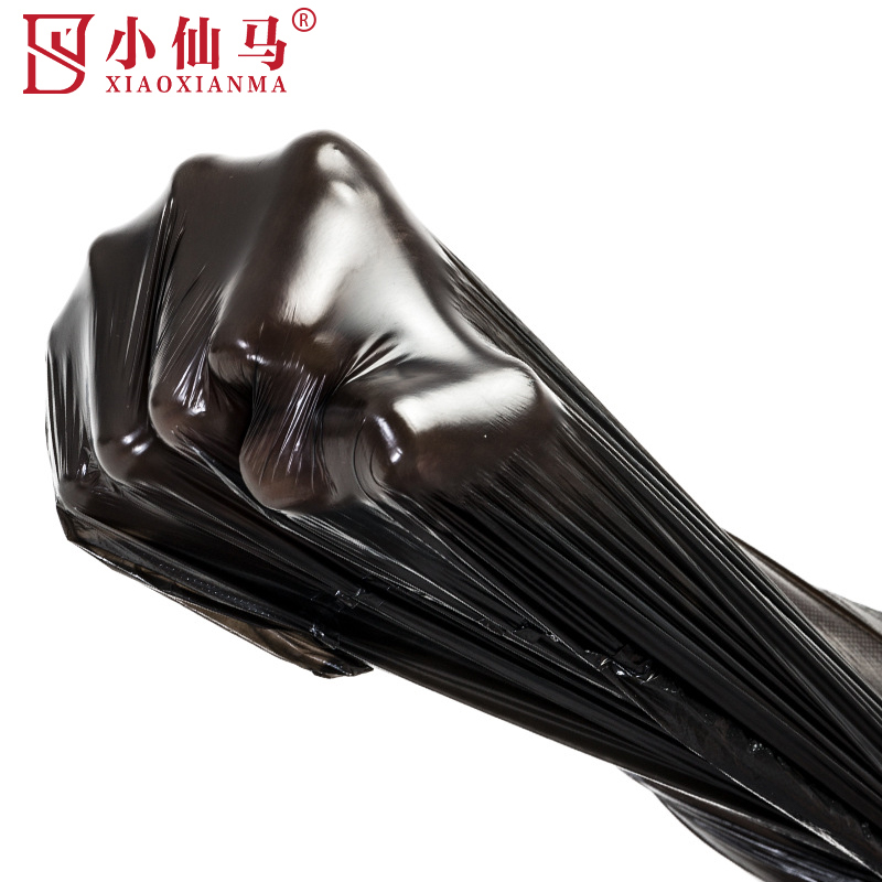 小仙马 黑色加厚垃圾袋背心 53*32cm 个高清大图