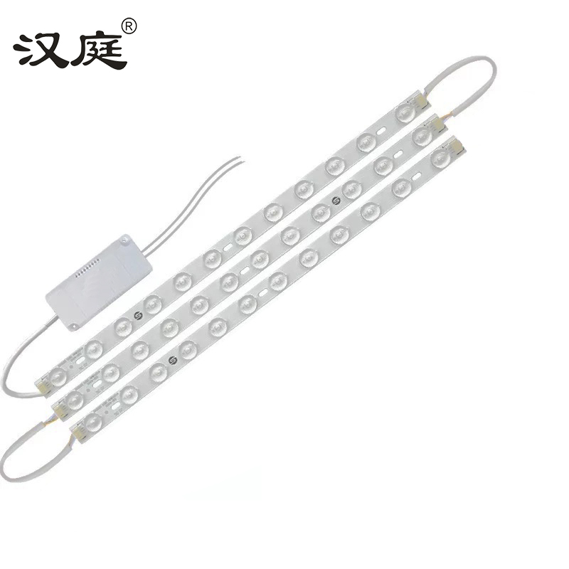 汉庭 LED长条模组 一拖3 长300mm-6w白光高清大图