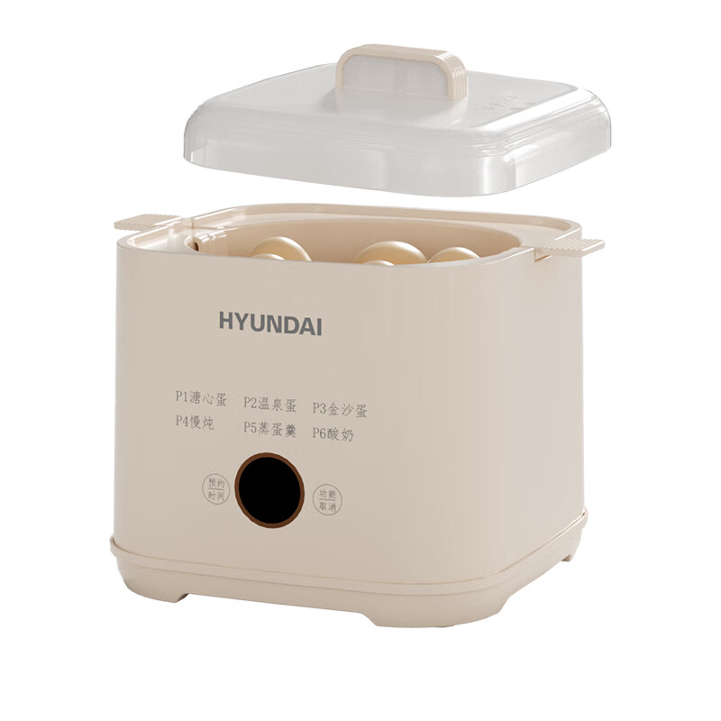 现代(HYUNDAI)NE-250A 预约定时蒸煮切换食品级材质不锈钢蒸碗液体加热器(煮蛋器)0.72KG (单位:台)高清大图