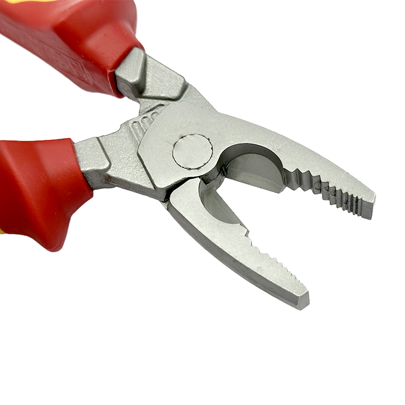 维度WEDO绝缘省力弯头克丝钳电工钢丝钳(德标工业级)8寸190mm IN501B-08 /把高清大图