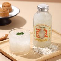 米婆婆即开即饮米酒米酿风味饮品300ml*6瓶礼盒装孝感饮料早餐杯湖北特产