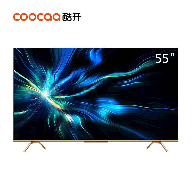 创维酷开智慧屏55p7055英寸4k防蓝光免遥控声控教育电视无边全面屏3
