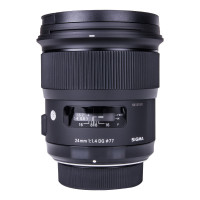 适马(SIGMA) 24mm F1.4 DG HSM Art系列 单反相机镜头 佳能卡口 广角定焦 数码配件