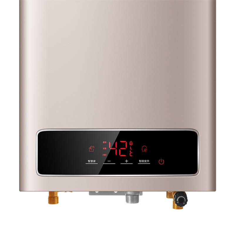 Haier/海尔热水器12升燃气热水器JSQ24-12YD3(12T)(拉丝) 天燃气恒温节能 水气双调 智能变升高清大图