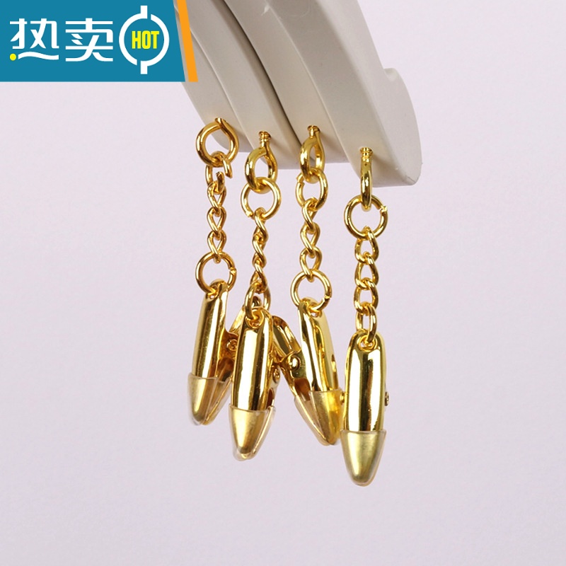 敬平内衣店衣架仿木白色榉木实心内衣夹服装店塑料内衣内裤夹子文胸夹 白色实心内衣架(金夹) 10个高清大图