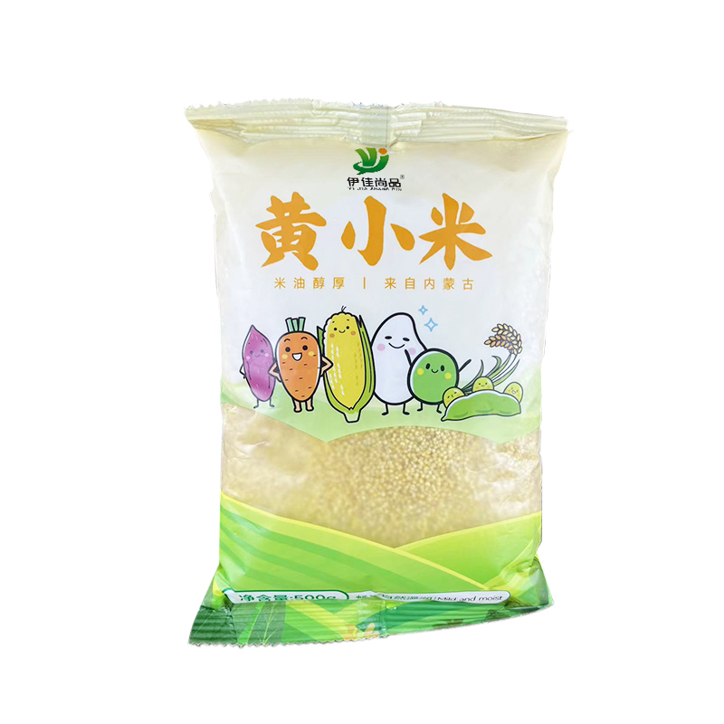 伊佳尚品 普装黄小米 500g/袋高清大图