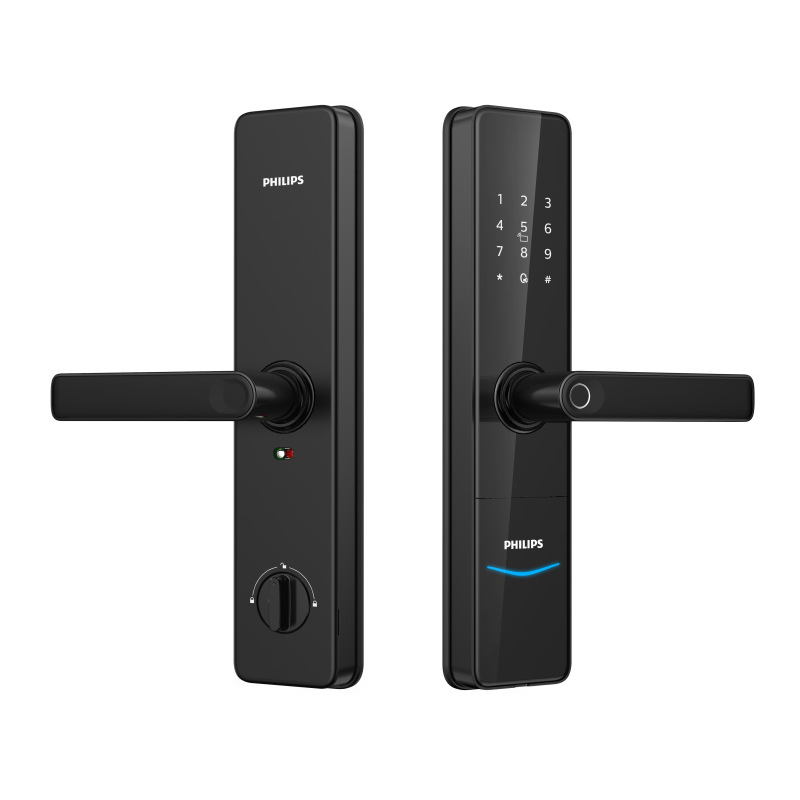 飞利浦(PHILIPS)DDL603K 智能锁指纹锁家用执手式密码锁 智控防盗门电子锁