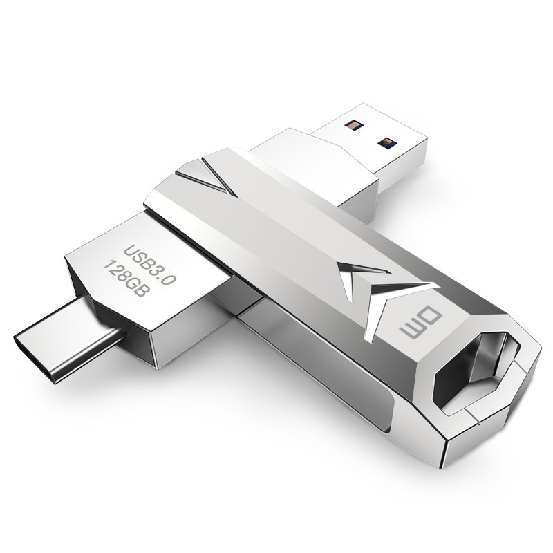 DM 128GB Type-c USB3.0 U盘 法师PD098系列 安卓手机扩容电脑优盘两用车载高速u盘