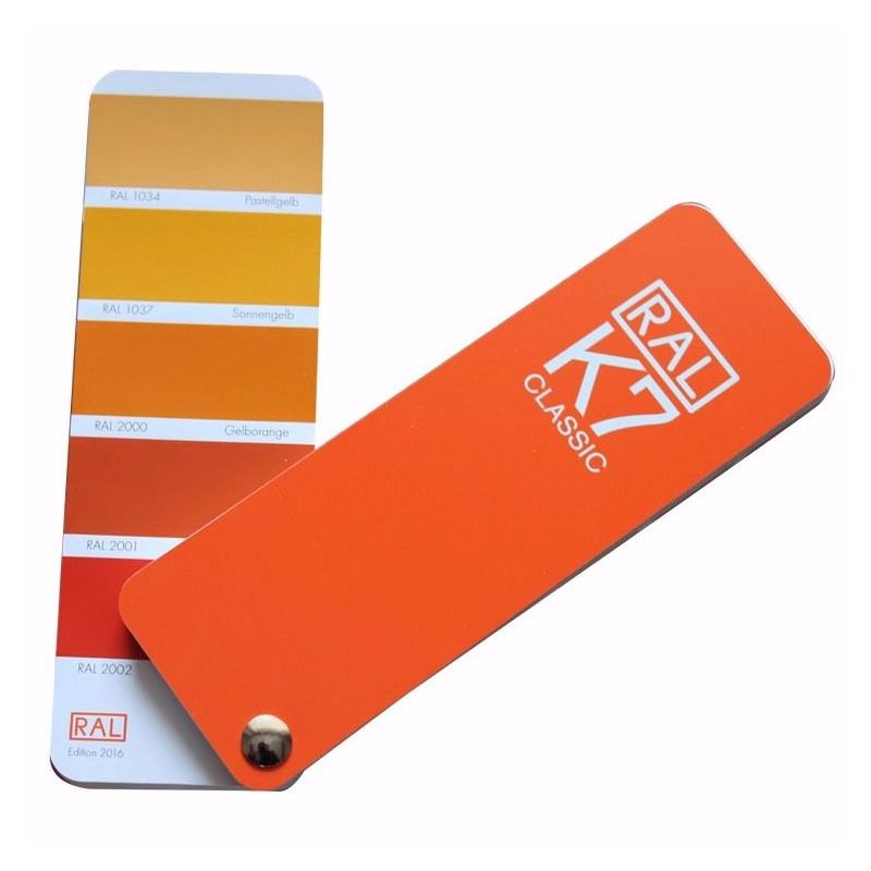 ral劳尔色卡k7国际标准通用油漆印刷涂料色卡中文色号卡