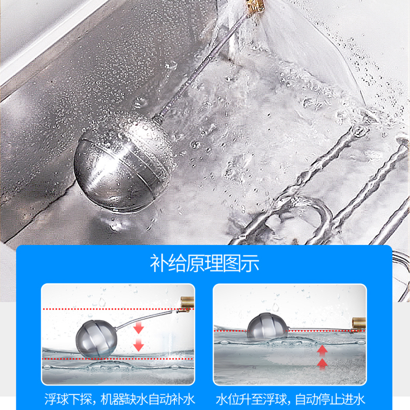 乐创(lecon) 蒸饭柜 LC-2K004 商用蒸饭柜 定时控温10盘全自动蒸饭柜米饭电蒸箱 大型食堂蒸饭车蒸饭机高清大图