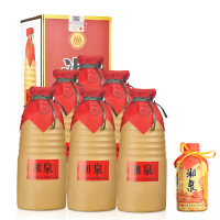 酒仙网 54度酒鬼湘泉500ml（6瓶装）高度整箱馥郁香型国产白酒