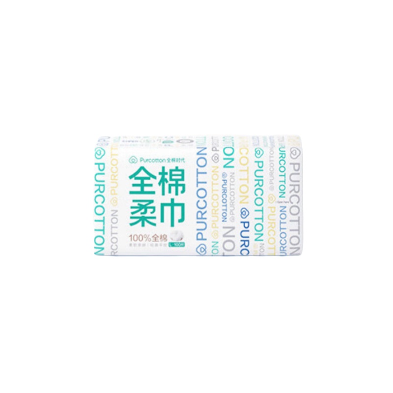 全棉时代一次性抹布纸浆材质6只装组合装家用清洁吸水速干可降解