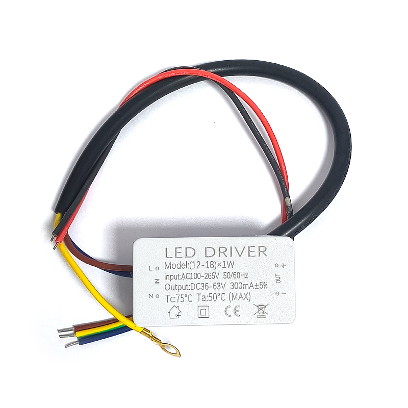 格瑞捷 LED防水驱动电源 12-18W DC36-63V 300mA 个