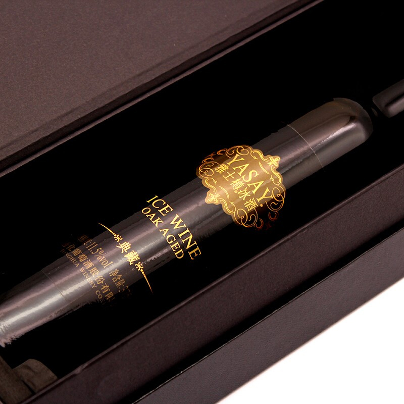 通化 雅士樽荣耀典藏版冰酒 北冰红甜红葡萄酒11.5%vol 375ml*6 整箱装