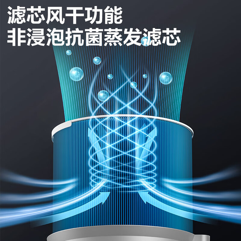 亚都(YADU)无雾加湿器 卧室婴儿家用净化空气加湿器蒸发式 包装尺寸 390*380*860mm 毛重10.3KG高清大图