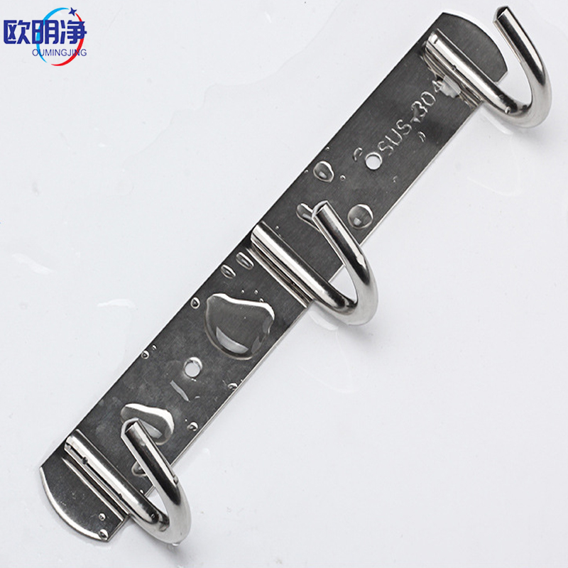 不锈钢挂钩排钩 6勾 个高清大图