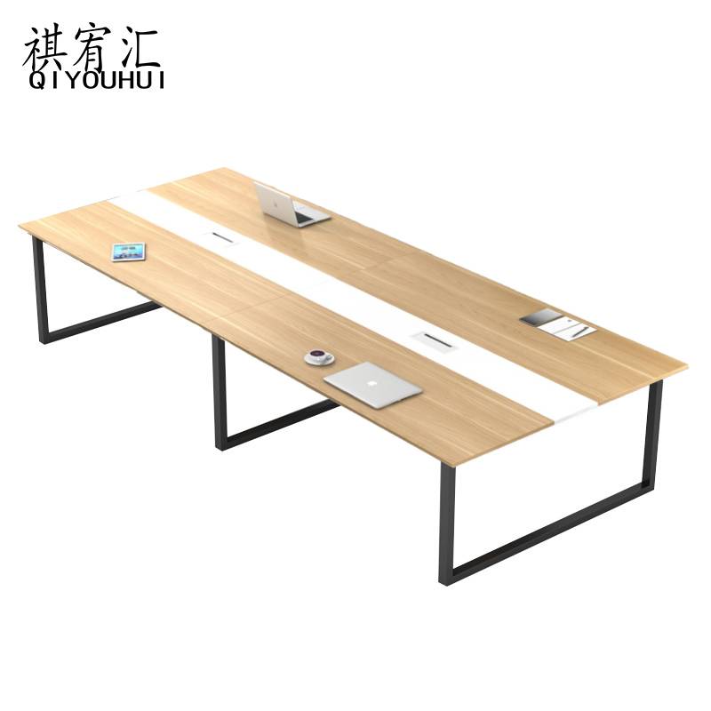 祺宥汇 会议桌 2800*1200*750mm 张高清大图