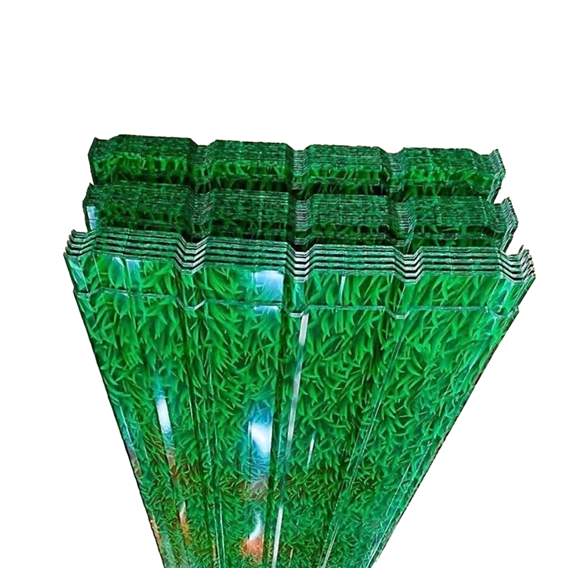 围一 绿色小草彩钢板 0.3MM*1.8M*0.9M 张高清大图