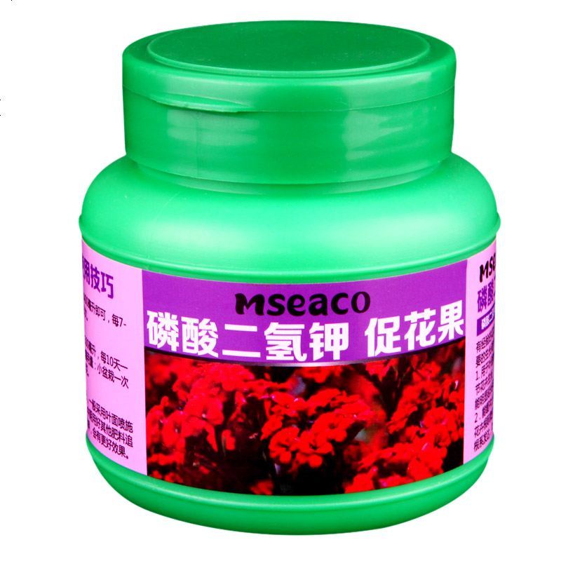 磷酸二氢钾叶面肥肥料 通用花肥料盆栽溶液家庭园艺促花果