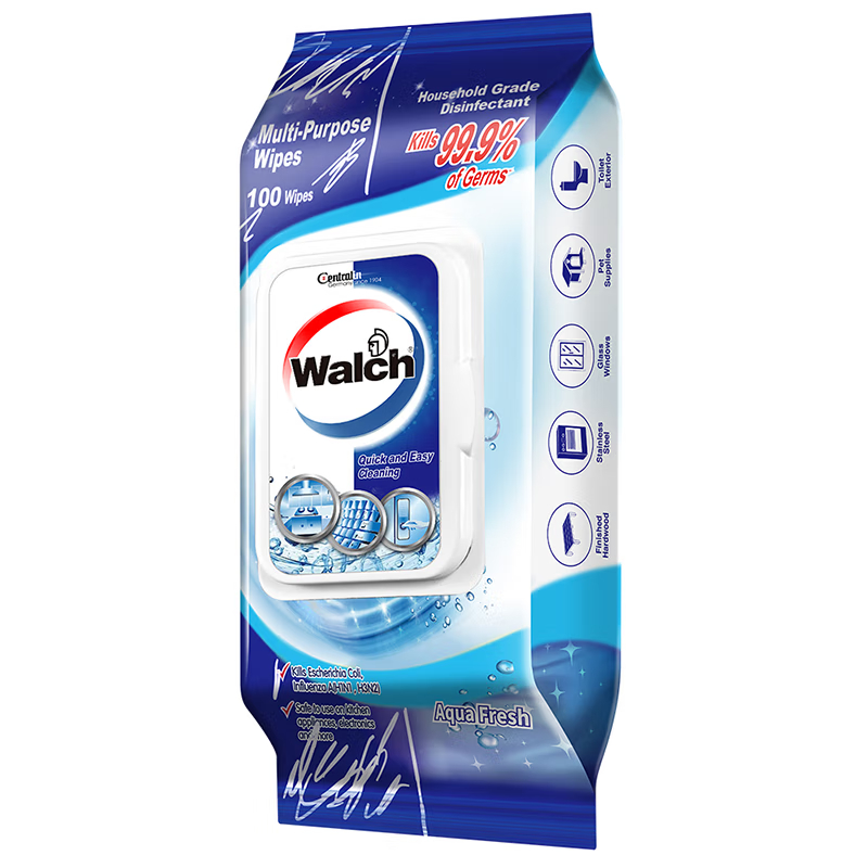 威露士 多用途家居表面杀菌湿巾水润/柠檬100片高清大图