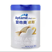 Aptamil爱他美卓萃较大婴儿配方奶粉2段 900g*1罐
