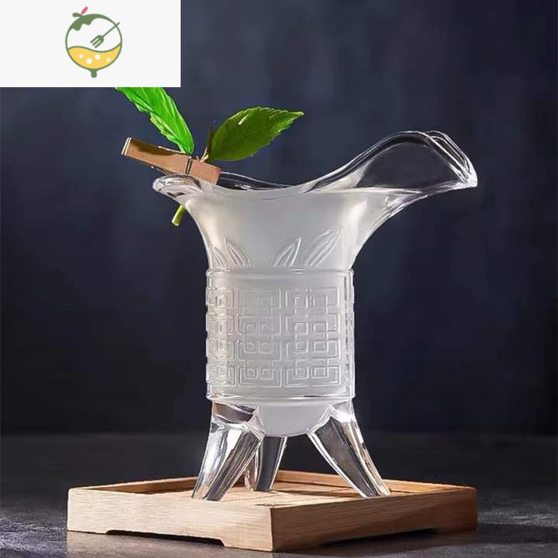 YICHENG帝星中国风120质感厚重古代王鼎造型鸡尾酒杯品酒敬酒白酒杯