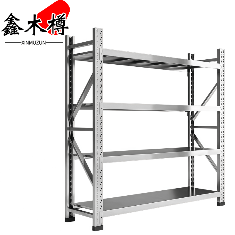 鑫木樽置物架100*40*200cm个高清大图