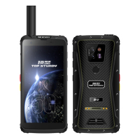 顶坚V2 Pro智能三防手机单北斗定位手持对讲终端5G全网通DMR硬件对讲NFC铁路机场扫描巡 公网对讲版