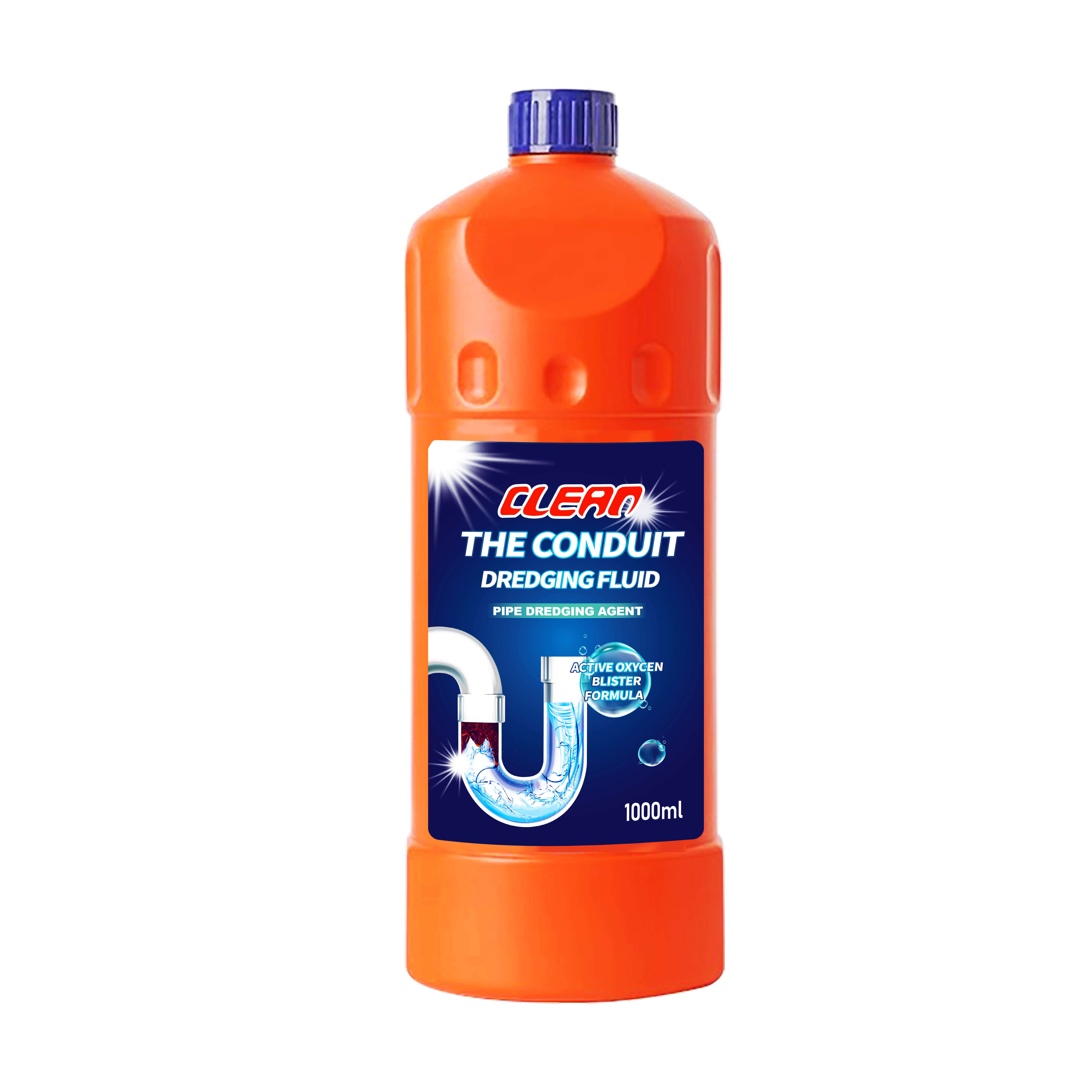 5瓶管道疏通溶解剂高清大图