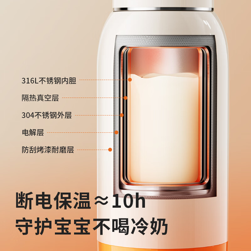 摩动(modong)便携式恒温调奶器MD-TN10高清大图