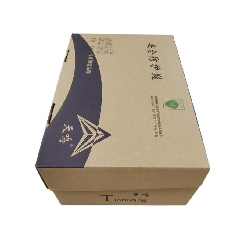 天鸣GA309全粒面头层牛皮猪皮内里亚麻内底劳保鞋高清大图