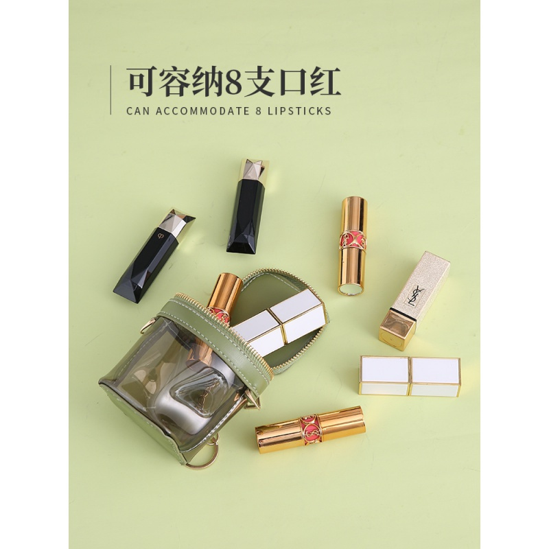 家柏饰(CORATED)口红包斜挎小号便携收纳包迷你小包化妆包女网红气质大容量化妆袋高清大图