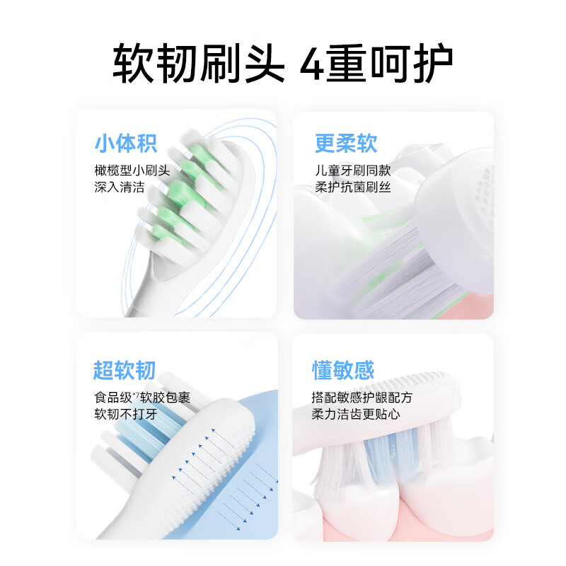 华为智选力博得智能牙刷3 Pocket 悦享款 LBT-125002A 沉静蓝高清大图