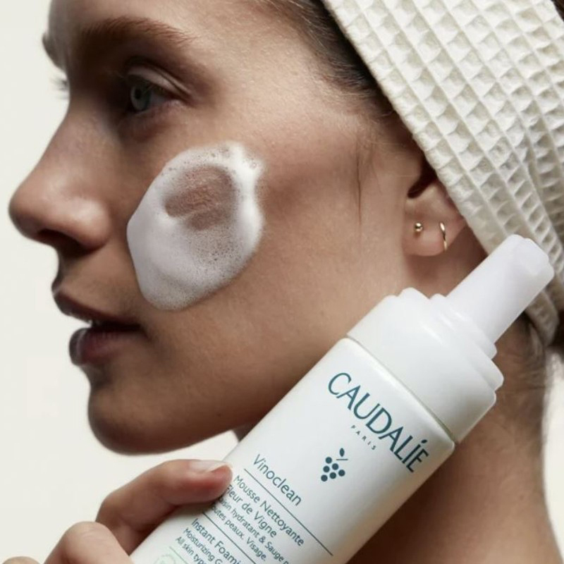 caudalie欧缇丽葡萄洁面摩丝150ml