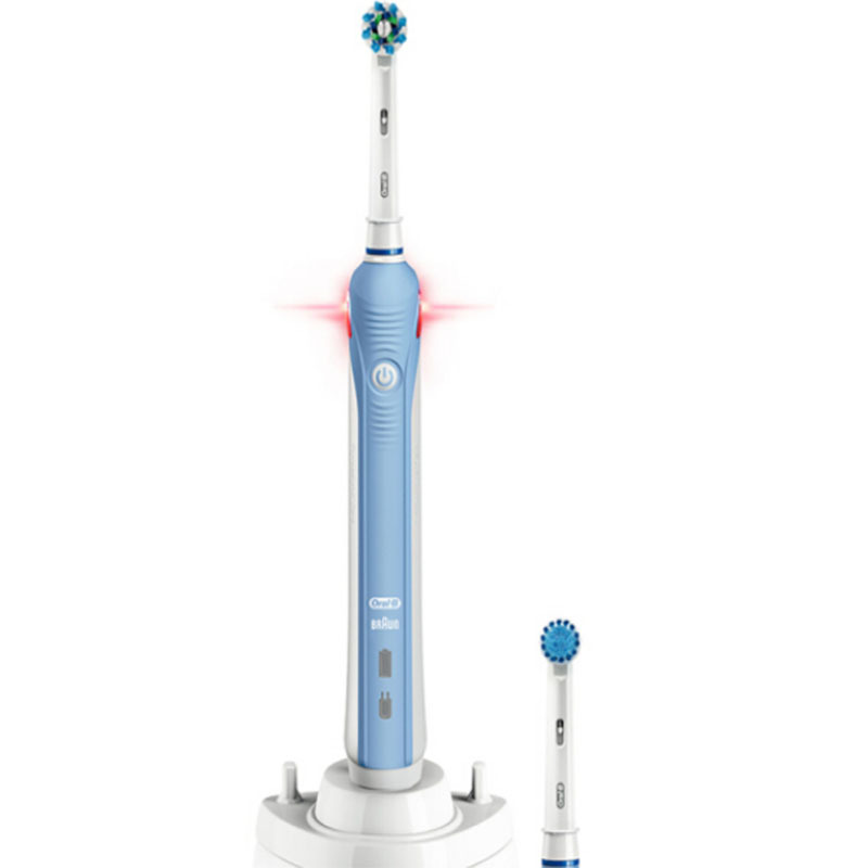 LTSM 博朗 欧乐B(Oralb)P2000蓝 电动牙刷 3D声波震动成人充电式牙刷 清除牙渍 配EB17、EB50