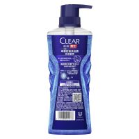 清扬(CLEAR)男士平衡控油沐浴露 冰凉酷爽 600G[联合利华]