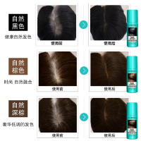 欧莱雅(L'OREAL)奇妙补色喷雾（自然棕色）75ml 健康无氨遮白发