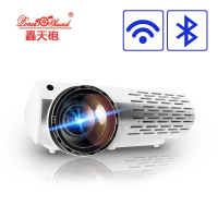 轟天砲（PonerSaund）M2WiFi投影仪家用全高清1080P智能商用教学办公投影仪 3D手机家庭影院无屏电视