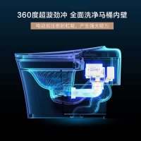 FAENZA法恩莎智能马桶自动冲水家用一体式地排即热喷射虹吸式全自动多功能卫浴坐便器305mm/400mm坑距F18