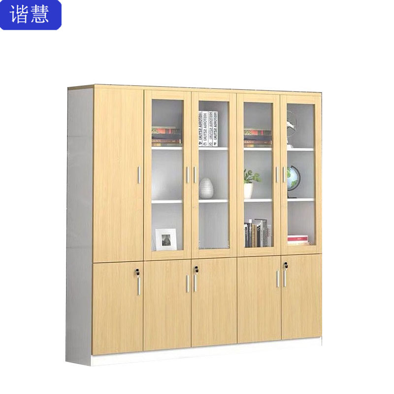 谐慧 三门文件柜书柜 WJG023组高清大图