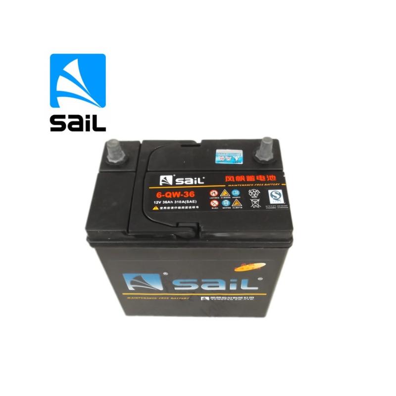 风帆 电瓶 蓄电池电瓶 12v36ah 280A 6-QW-36