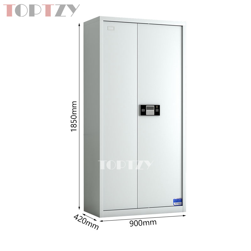 TOPTZY 钢制保密柜密码文件柜保密档案资料柜 常规通门电子锁