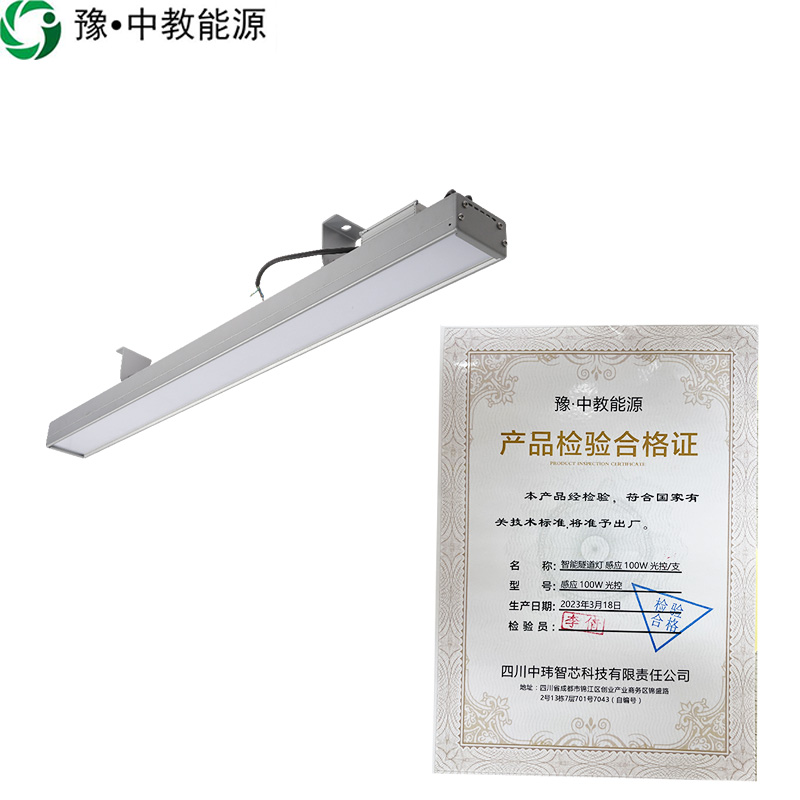 豫•中教能源 智能隧道灯 感应 100W 光控/支高清大图