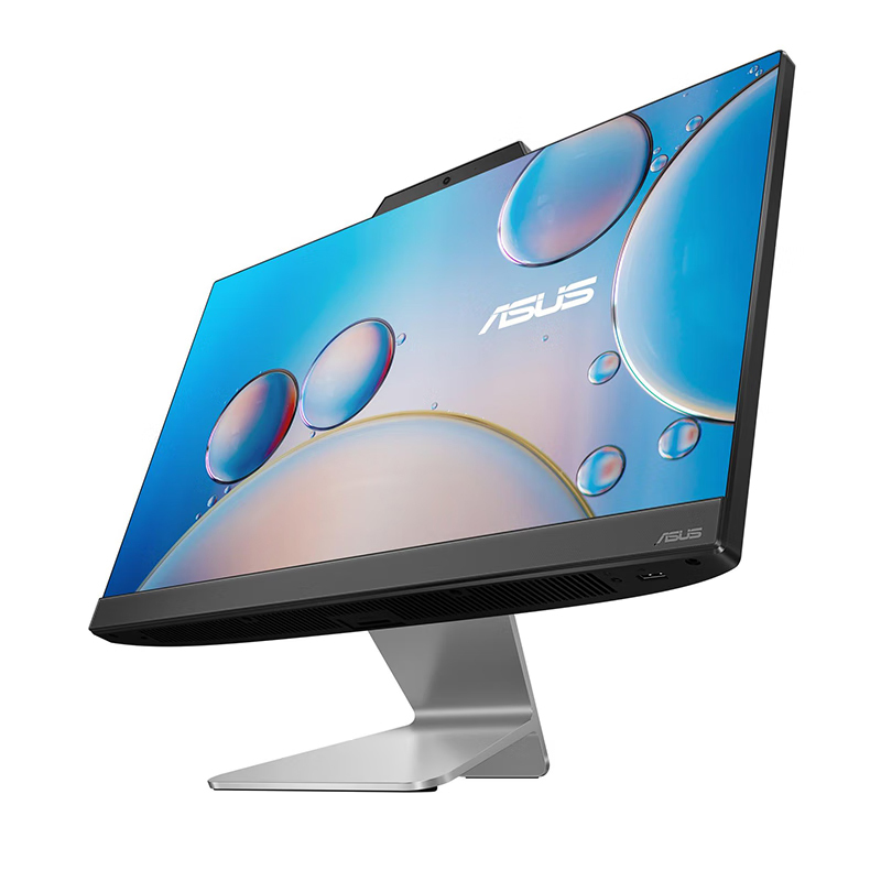 华硕(ASUS) 破晓V5 23.8英寸 一体机台式电脑(i3-1215U 8G 512G固态 WIFI6蓝牙)黑