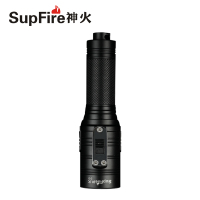 Supfire神火D3专业潜水强光手电筒防水IP68水下摄影聚光远射迷你