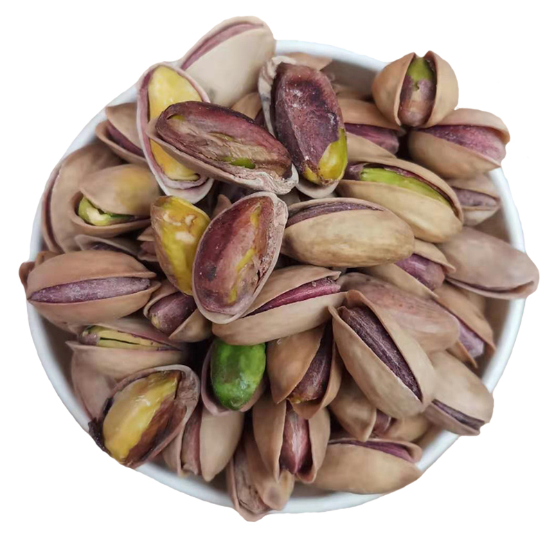 犇篮开心果500g罐装总重原色无漂白大颗粒自然开口土耳其原味开心果