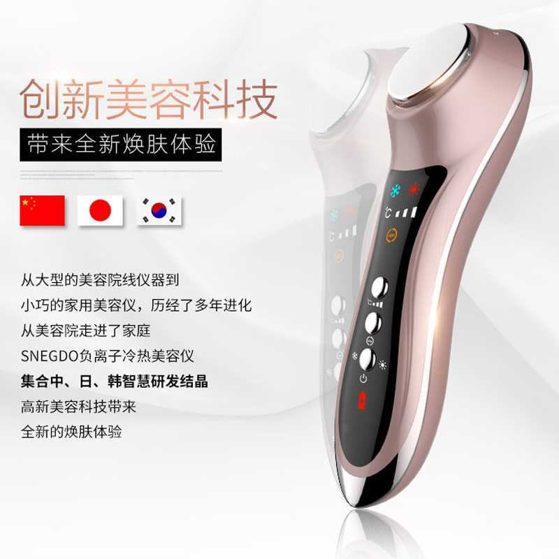 日本NASILA(娜丝拉)脸部美容仪精华导入面部导出洗脸洁面仪家用脸部清洁按摩器