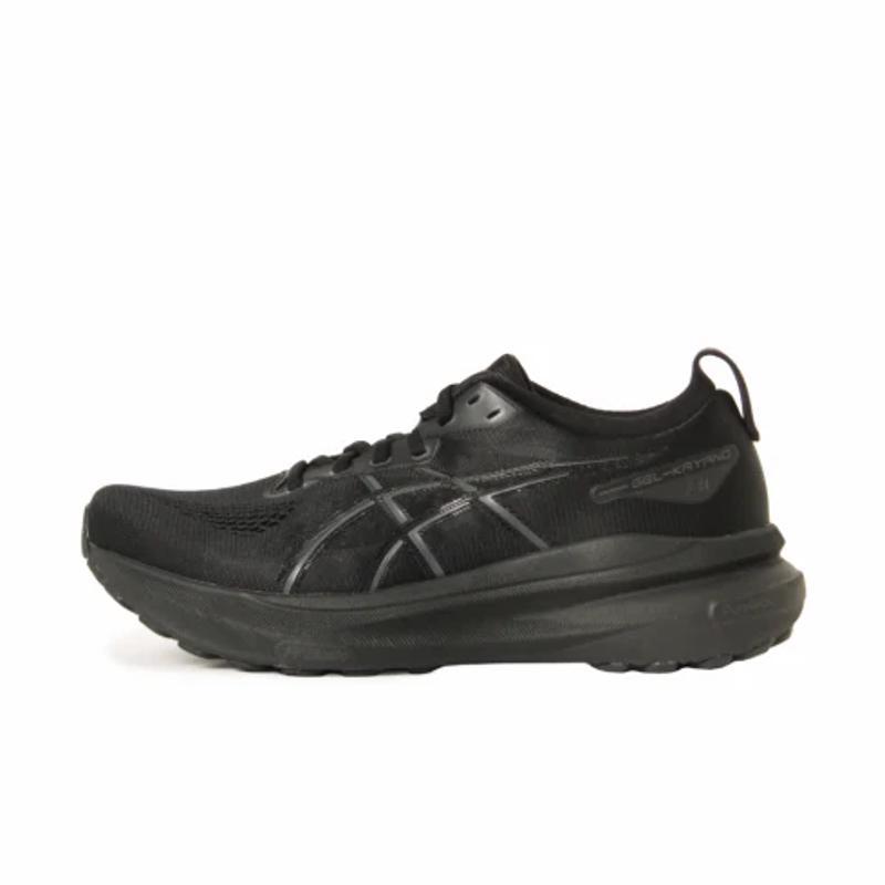 亚瑟士(ASICS)跑步鞋男缓震稳定支撑4E宽版马拉松训练鞋黑炭色202